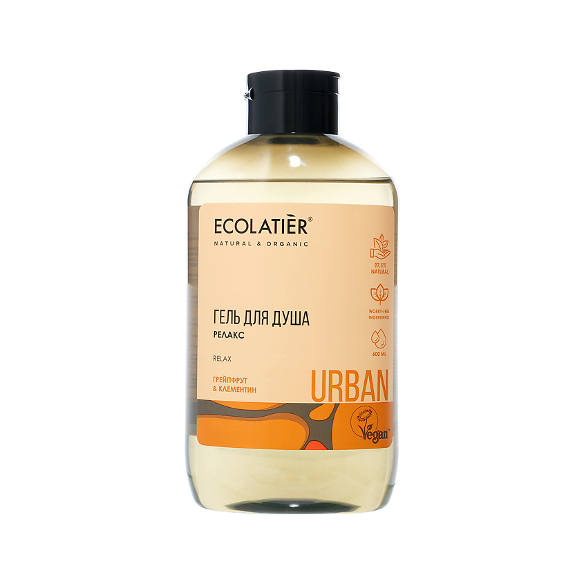 Ecolatier Гель для душа URBAN грейпфрут & клементин (релакс) – фото 1