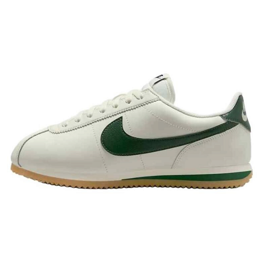 NIKE Кроссовки женские Cortez Sail Fig Gum Yellow – фото 1