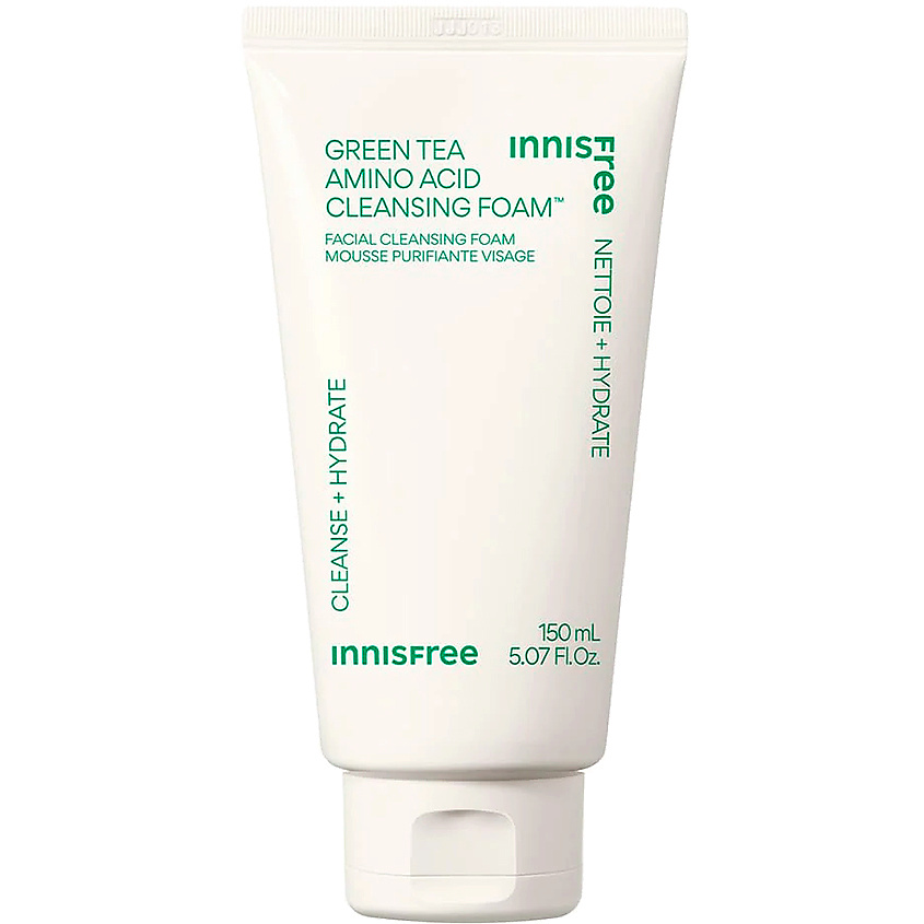 INNISFREE Увлажняющая пенка для умывания с экстрактом зеленого чая и аминокислотами Green Tea – фото 1