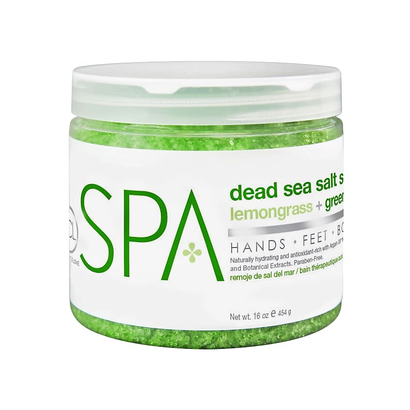 BE CARE LOVE Соль для ванны "Лемонграсс и Зеленый чай" SPA – фото 1