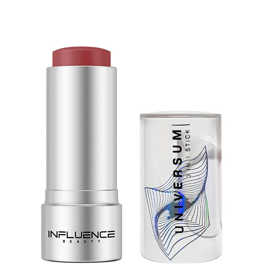 INFLUENCE BEAUTY Стик 3-в-1 Universum, № 04 натуральный розовый, 5,5 г – фото 1