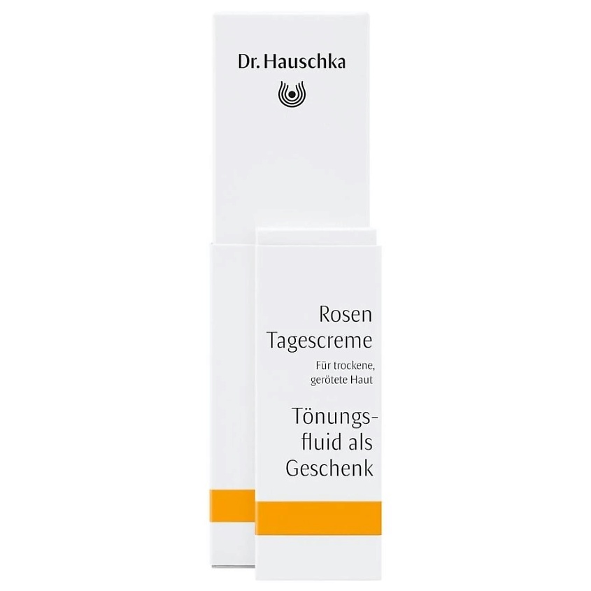 DR. HAUSCHKA  Набор для лица Dr. Hauschka: Дневной крем Rose Day Cream Light + Тонирующий флюид – фото 1