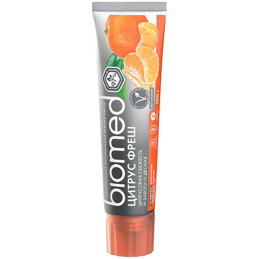 BIOMED Комплексная зубная паста "Цитрус Фреш" Citrus Fresh – фото 1