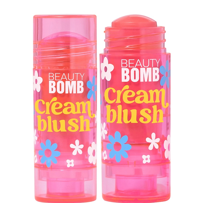 BEAUTY BOMB Кремовые румяна в стике Cream stick blush, № 02 FIRST TOUCH, 8 г – фото 1