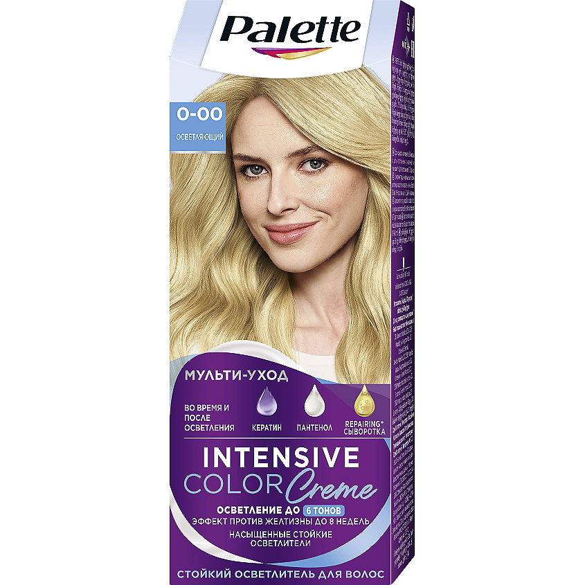 PALETTE Краска-осветлитель для волос Intensive Color Crème – фото 2