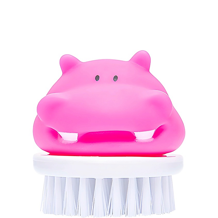 MORIKI DORIKI Щетка для ногтей Nail Brush HIPPO PINK – фото 2