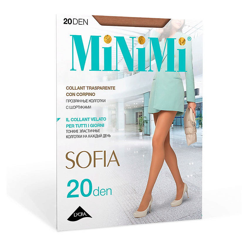 MINIMI Колготки женские SOFIA 20 den (Daino) р-р 2 – фото 2