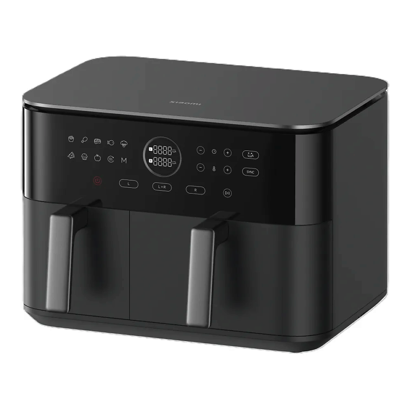 XIAOMI Аэрогриль Dual Zone Air Fryer 10L MAF-D1001 EU BHR07SGEU черный – фото 1