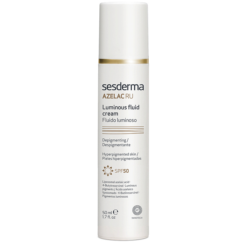 SESDERMA Флюид депигментирующий SPF 50 AZELAC RU – фото 1