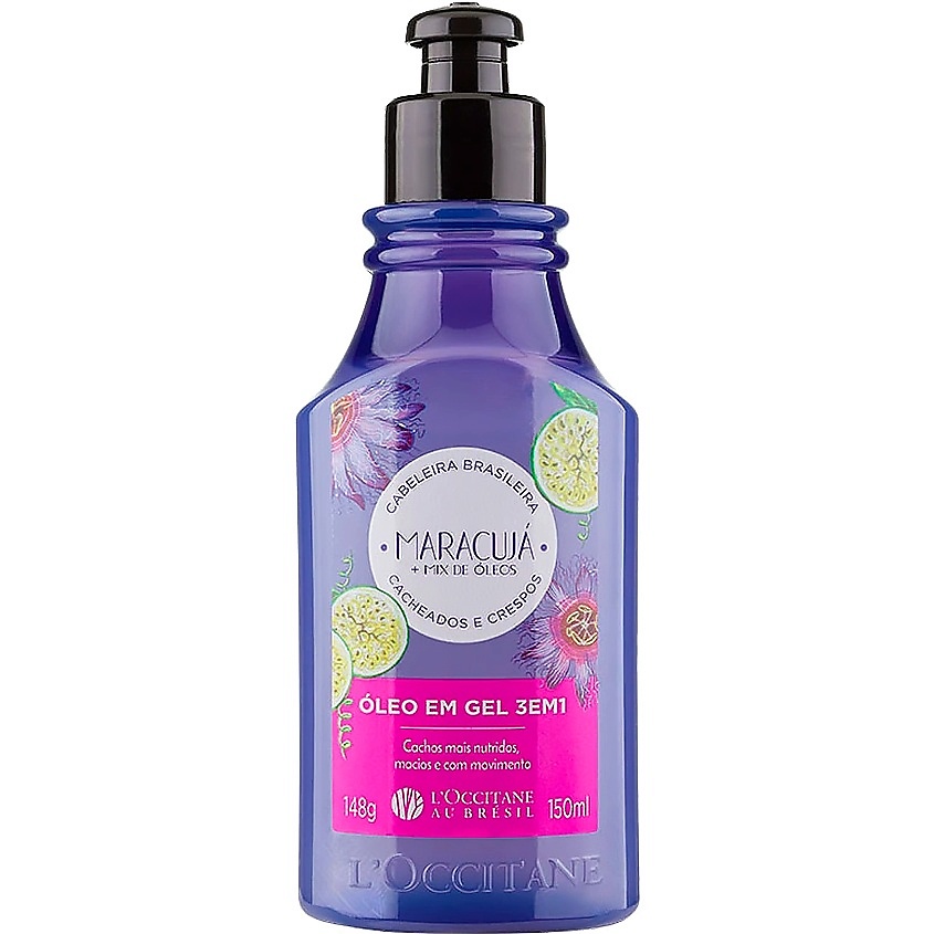 L'OCCITANE AU BRESIL Масло-гель для волос 3-в-1 Маракуйя Maracuja Oil Gel – фото 2
