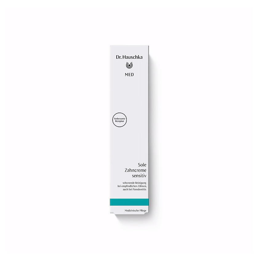 DR. HAUSCHKA  Зубная паста для чувствительных зубов и десен MED Saltwater Sensitive Toothpaste – фото 1