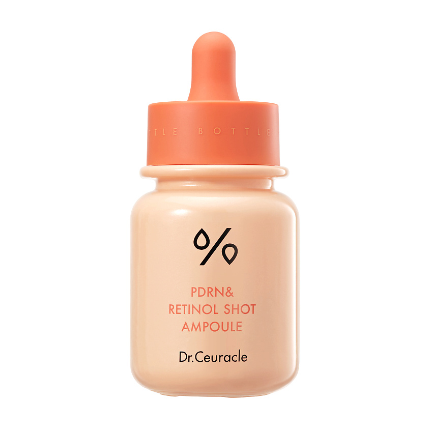 DR. CEURACLE Сыворотка для лица с ПДРН, ретинолом и спикулами PDRN & Retinol Shot Ampoule – фото 1