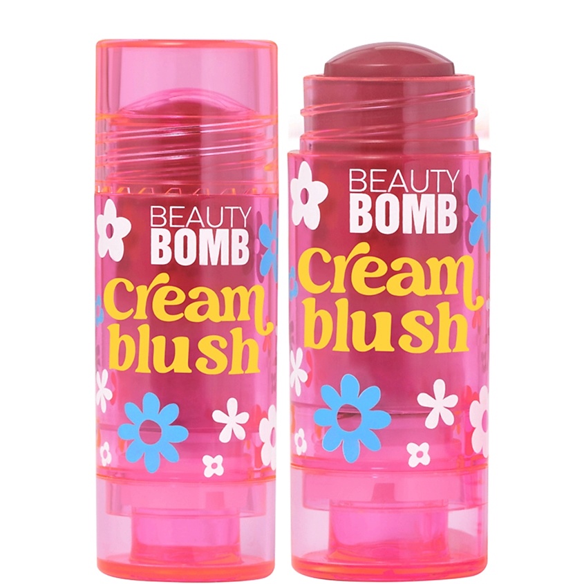BEAUTY BOMB Кремовые румяна в стике Cream stick blush, № 03 CUTE SHY, 8 г – фото 1