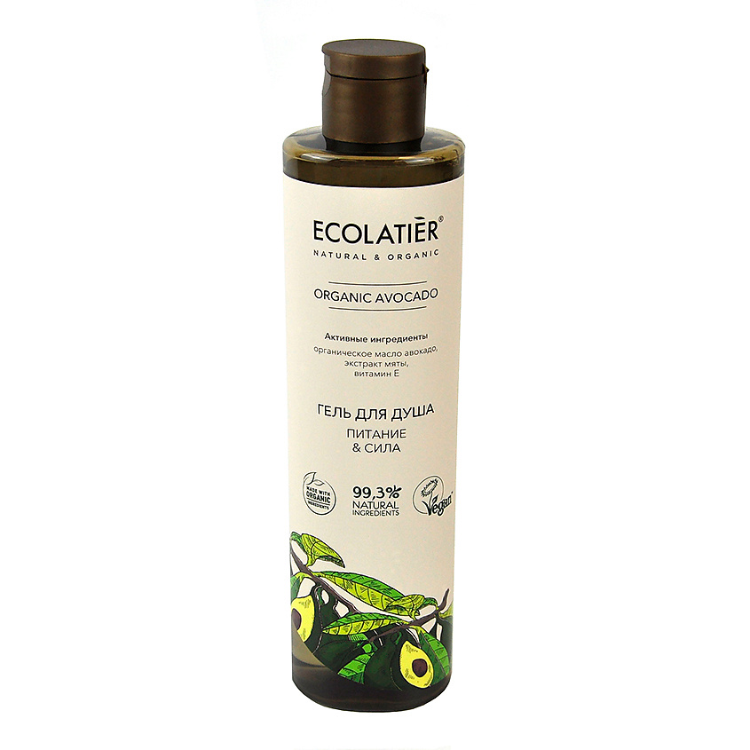 Ecolatier Гель для душа ORGANIC AVOCADO Питание & Сила – фото 1