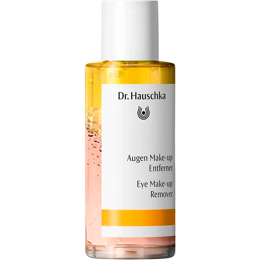 DR. HAUSCHKA Очищающая двухфазная жидкость для снятия макияжа с глаз Augen Make-up Entferner – фото 1