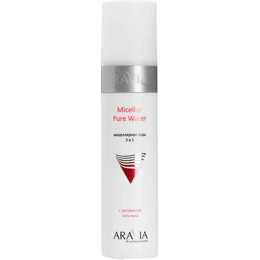 ARAVIA PROFESSIONAL Мицеллярная вода 3 в 1 с экстрактом готу кола Micellar Pure Water – фото 1