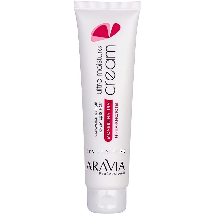 ARAVIA PROFESSIONAL Крем для ног ультраувлажняющий с мочевиной (15%) и PHA-кислотами Spa Pedicure Ultra Moisture Cream – фото 1