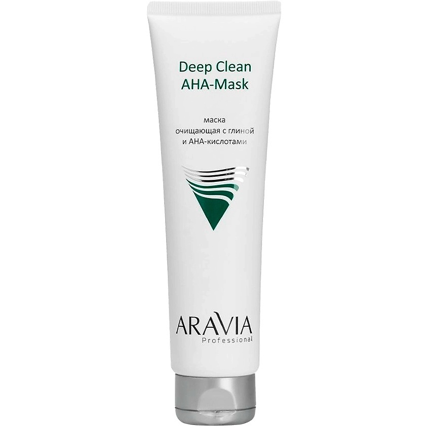 ARAVIA PROFESSIONAL Маска очищающая с глиной и AHA-кислотами для лица Deep Clean AHA-Mask – фото 1