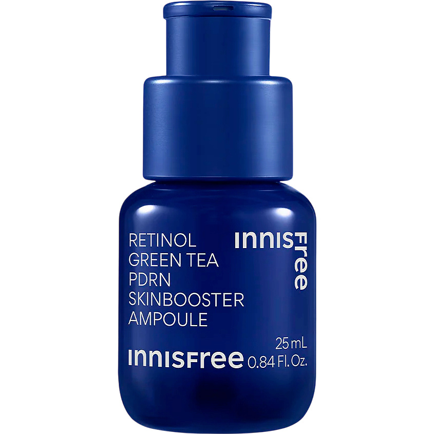 INNISFREE Сыворотка для ухода за текстурой и упругостью кожи лица с ретинолом Retinol Green Tea PDRN Skinbooster Ampoule – фото 1
