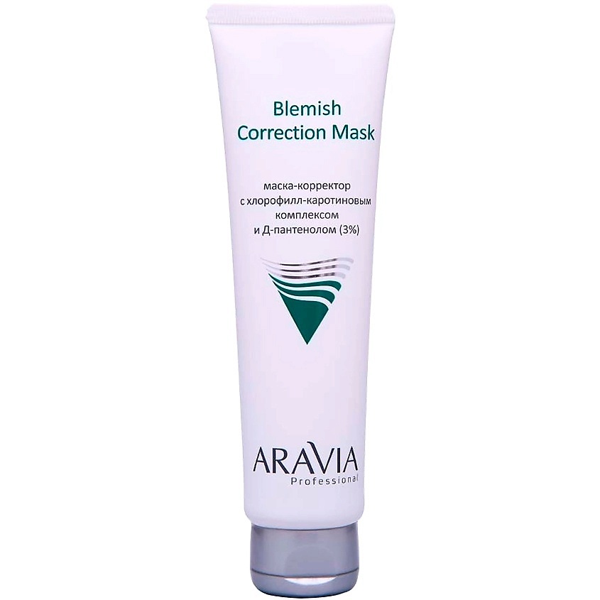 ARAVIA PROFESSIONAL Маска-корректор против несовершенств с хлорофилл-каротиновым комплексом и Д-пантенолом (3%) Blemish Correction Mask – фото 1