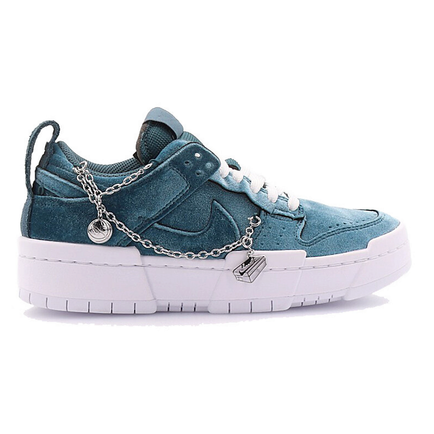 NIKE Кроссовки женские Dunk Low Disrupt Lucky Charms Ash Green – фото 3