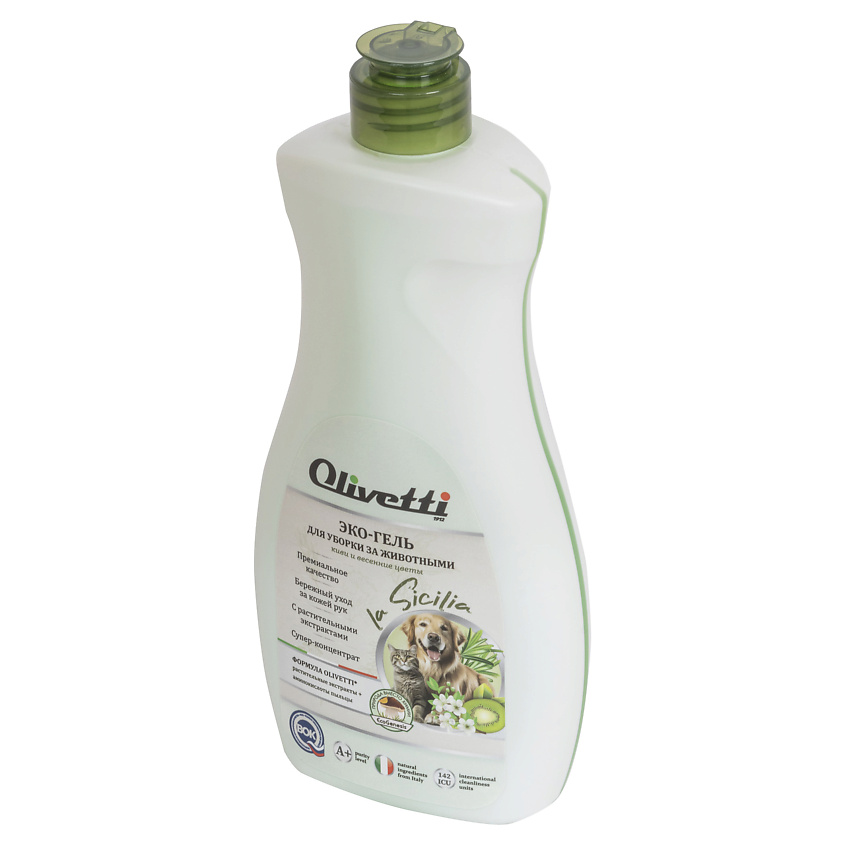 OLIVETTI Olivetti Гель для уборки за домашними животными Киви и весенние цветы – фото 2