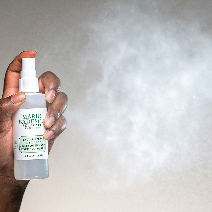 MARIO BADESCU Спрей для лица с экстрактом алоэ и кокосовой водой Facial Spray With Aloe Adaptogens And Coconut Water – фото 2