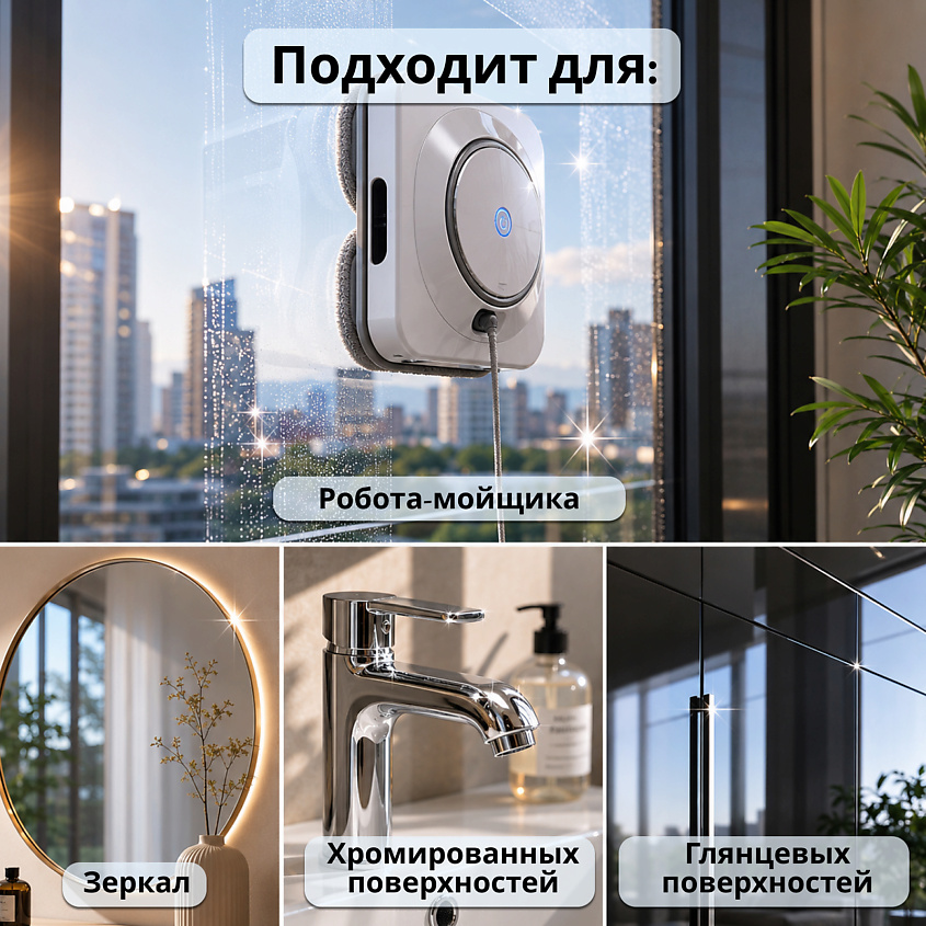 JUNDO Средство для мытья стекол, пластика и зеркал концентрат с ароматом фруктов Премиум – фото 7