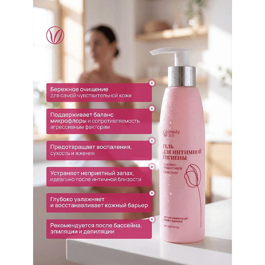 BEAUTY365 Гель-уход для интимной гигиены GeniBio Supreme – фото 5