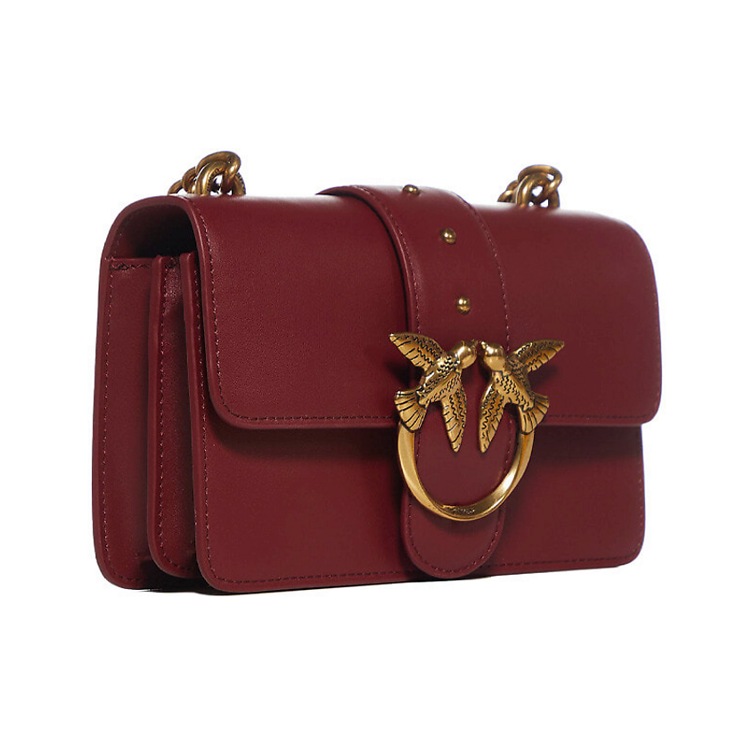 PINKO Сумка SIMPLY Leather Shoulder Bag – фото 2