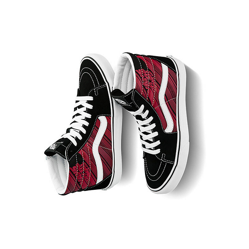 VANS Кроссовки SK8 Hi Retro Casual Skate Shoes Black Red – фото 5