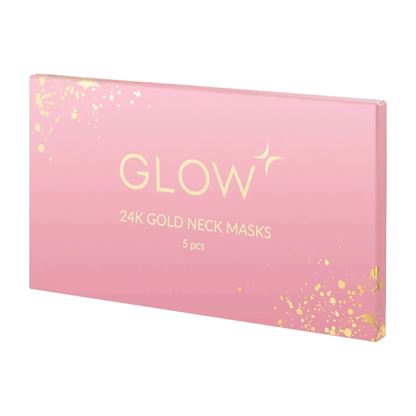 GLOW 24K GOLD CARE Маска (патчи) для шеи – фото 2