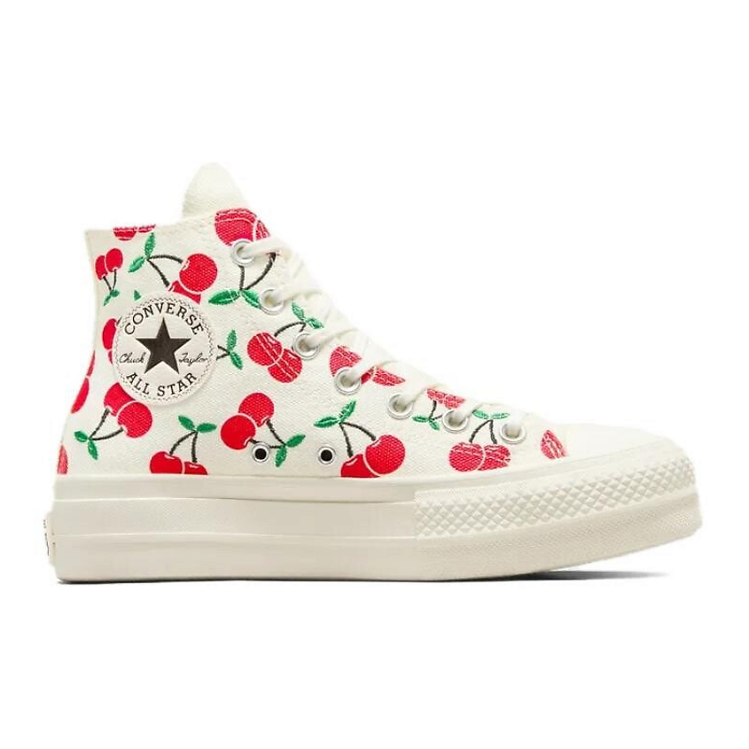 CONVERSE Кеды женские Chuck Taylor All Star Lift Platform High 'Cherries' – фото 3