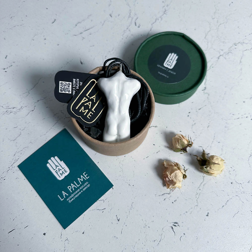 LA PALME ARTISAN CERAMICA Подвеска кулон на шею Зевс спина Ф – фото 6