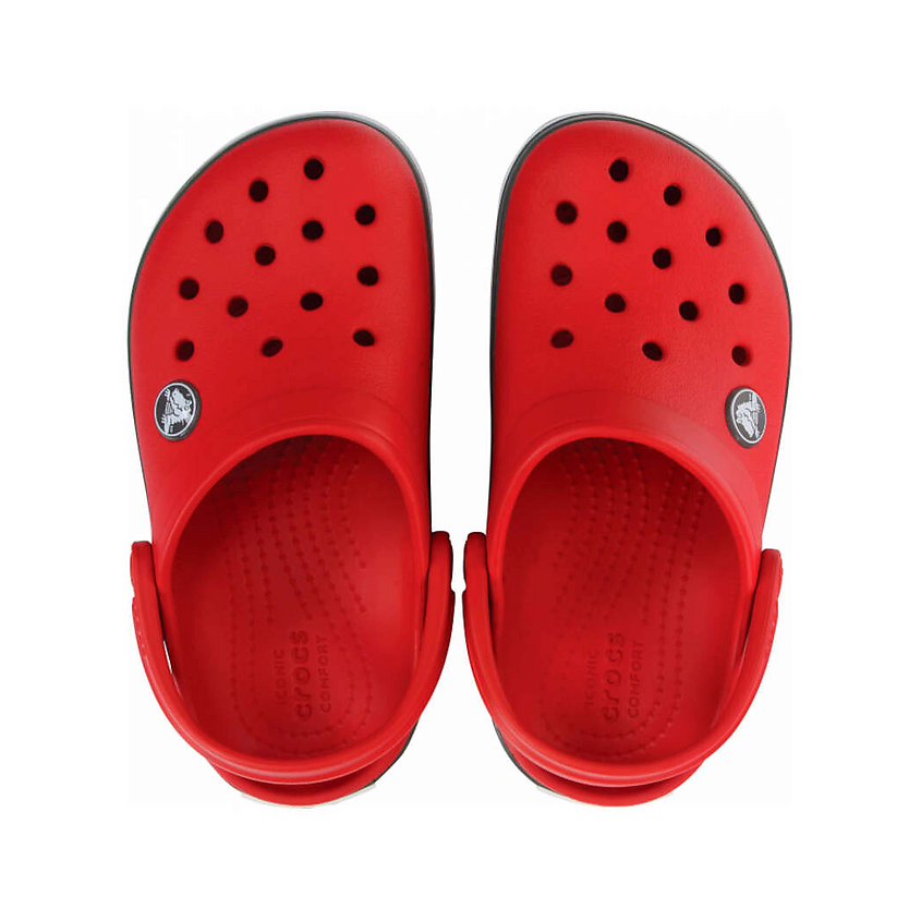 CROCS Детские кроксы Crocband Kids Clog T Pepper Graphite – фото 5