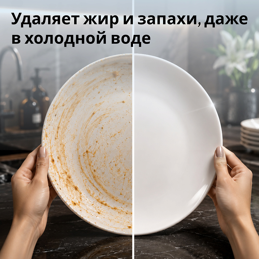 JUNDO Средство для мытья посуды, концентрированный ЭКО-гель Премиум с ароматом Зеленого чая с мятой – фото 11