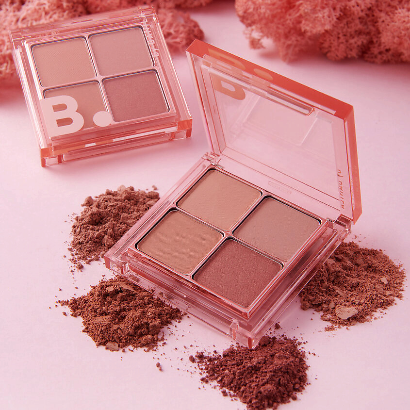 BANILA CO Палетка теней для век Mood On Eye Palette, № 02 Mellow Coral, 7 г – фото 14