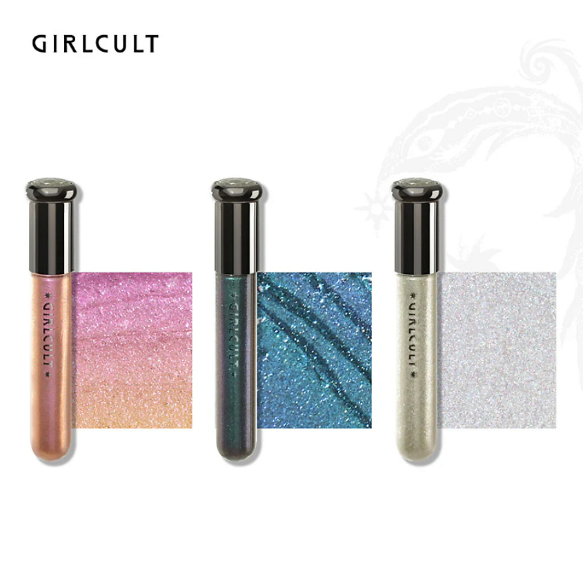 GIRLCULT Жидкие тени Phantom Polarized Diamond Glitter – фото 2