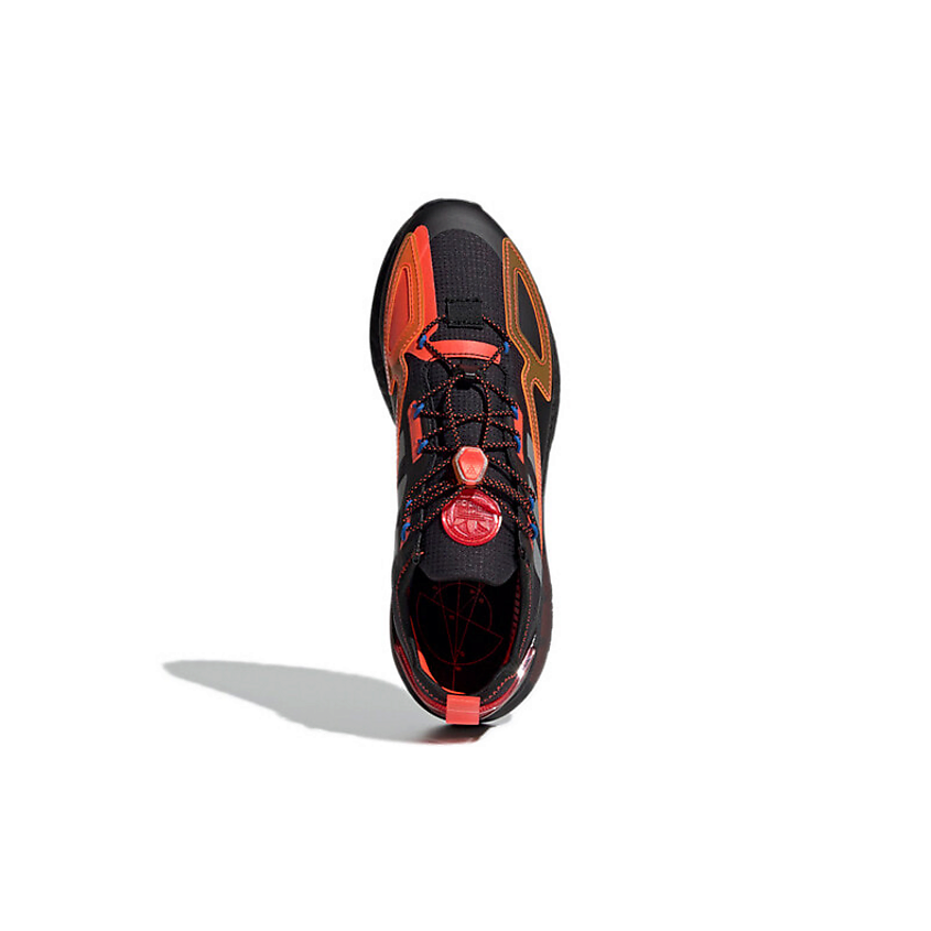 ADIDAS ORIGINAL Кроссовки Zx 2K Boost Core Black Solar Red – фото 5