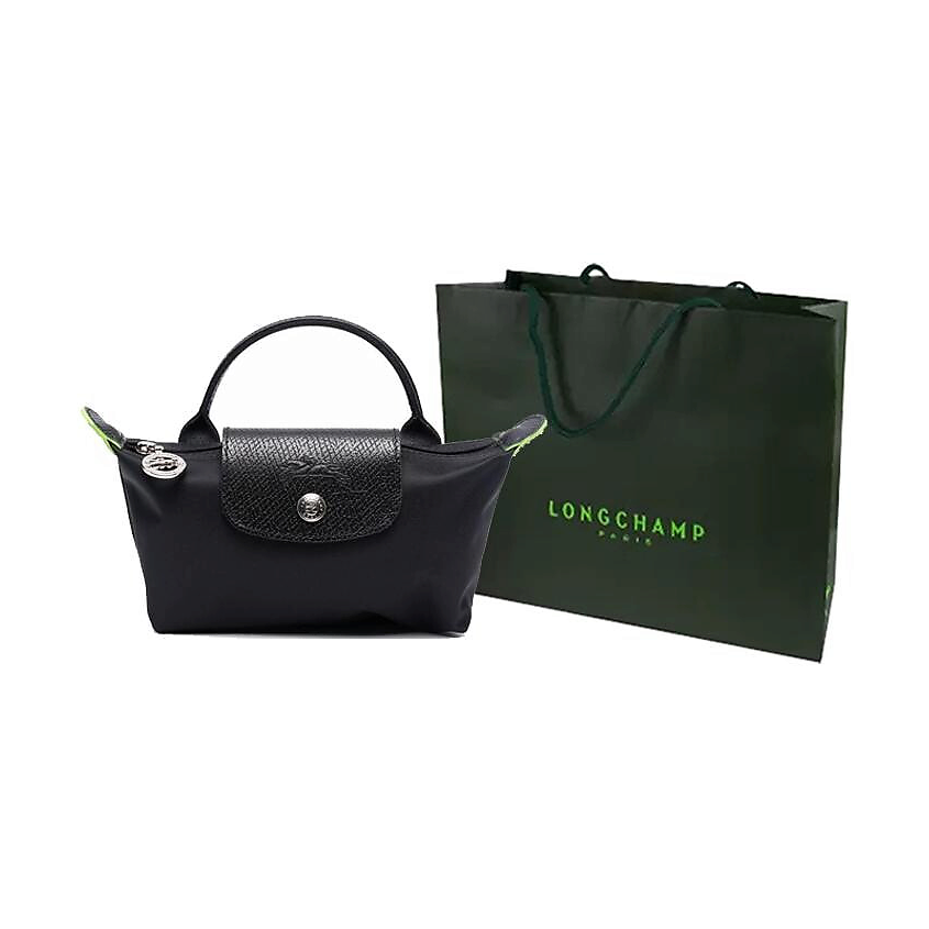 LONGCHAMP Сумка Le Pliage Green Polyamide Dumpling Bag Handbags – фото 3