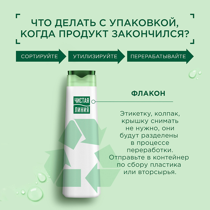 ЧИСТАЯ ЛИНИЯ Бальзам-ополаскиватель Объем и Сила – фото 9