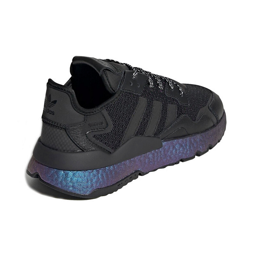 ADIDAS ORIGINAL Кроссовки Nite Jogger Black Metallic Boost – фото 3