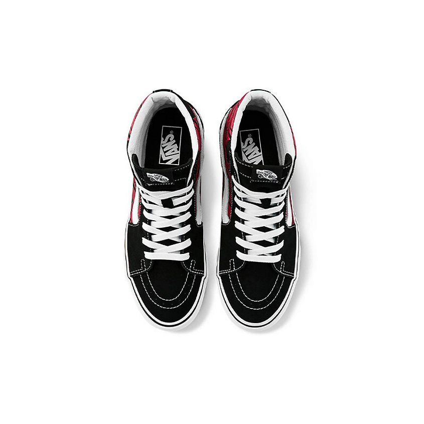 VANS Кроссовки SK8 Hi Retro Casual Skate Shoes Black Red – фото 4