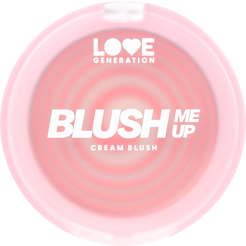 LOVE GENERATION Кремовые румяна для лица Blush Me Up, № 02 нежно-розовый, 2,7 г – фото 4