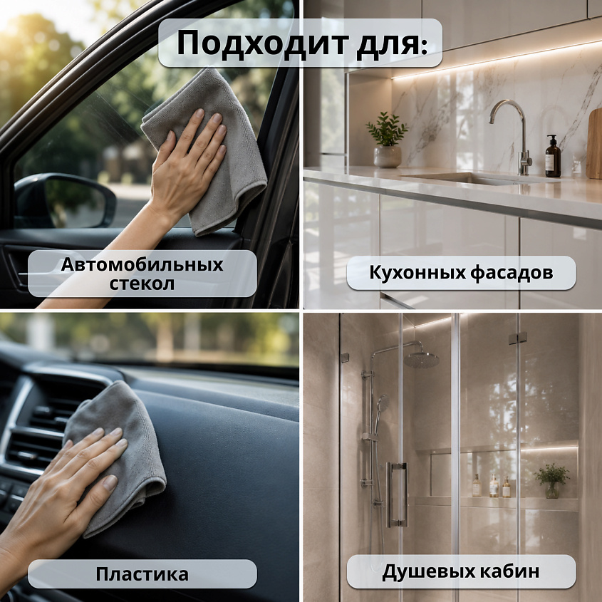 JUNDO Средство для мытья стекол, пластика и зеркал концентрат с ароматом фруктов Премиум – фото 6