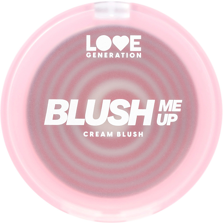LOVE GENERATION Кремовые румяна для лица Blush Me Up, № 03 темный ягодный, 2,7 г – фото 4