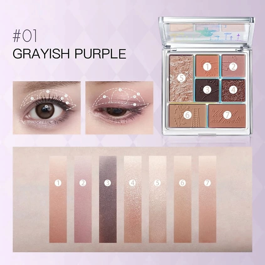 ZEESEA Палетка теней Dreamland Eyeshadow – фото 3