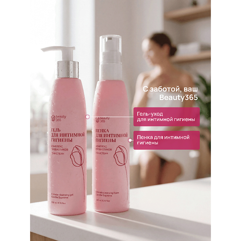 BEAUTY365 Гель-уход для интимной гигиены GeniBio Supreme – фото 6