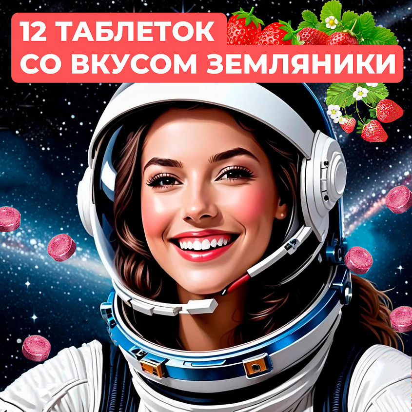 DENNEO Индикатор зубного налета со вкусом ЗЕМЛЯНИКИ – фото 3