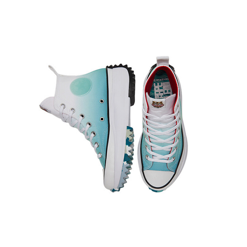 CONVERSE Кроссовки Run Star Hike High Chinese New Year Washed Teal – фото 5